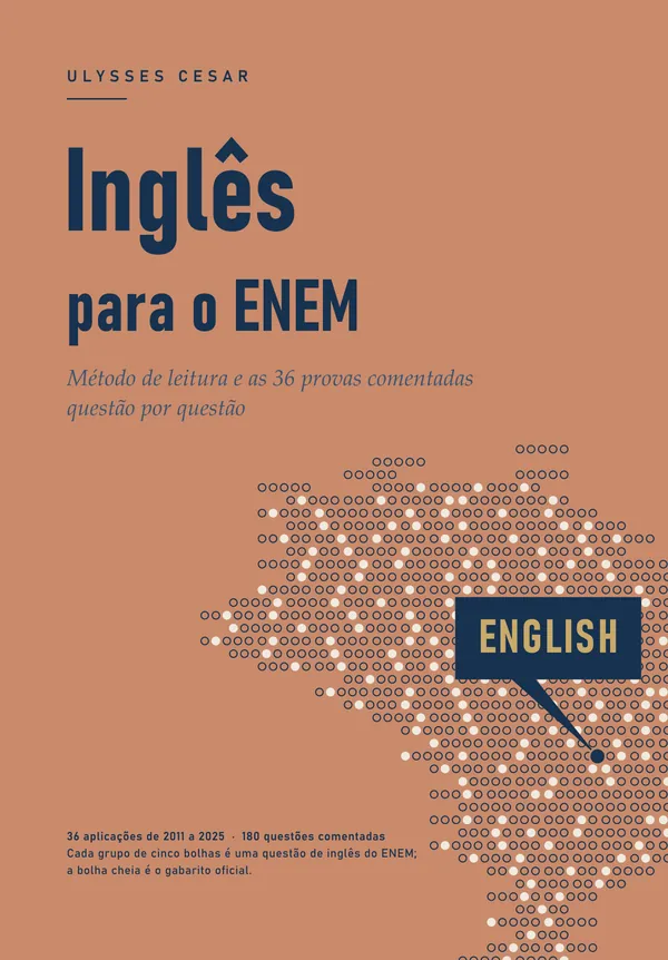 Capa do livro Inglês para o ENEM